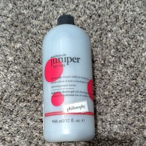 Philosophy Enchanted Juniper Berries Shower Gel - Red and Gray